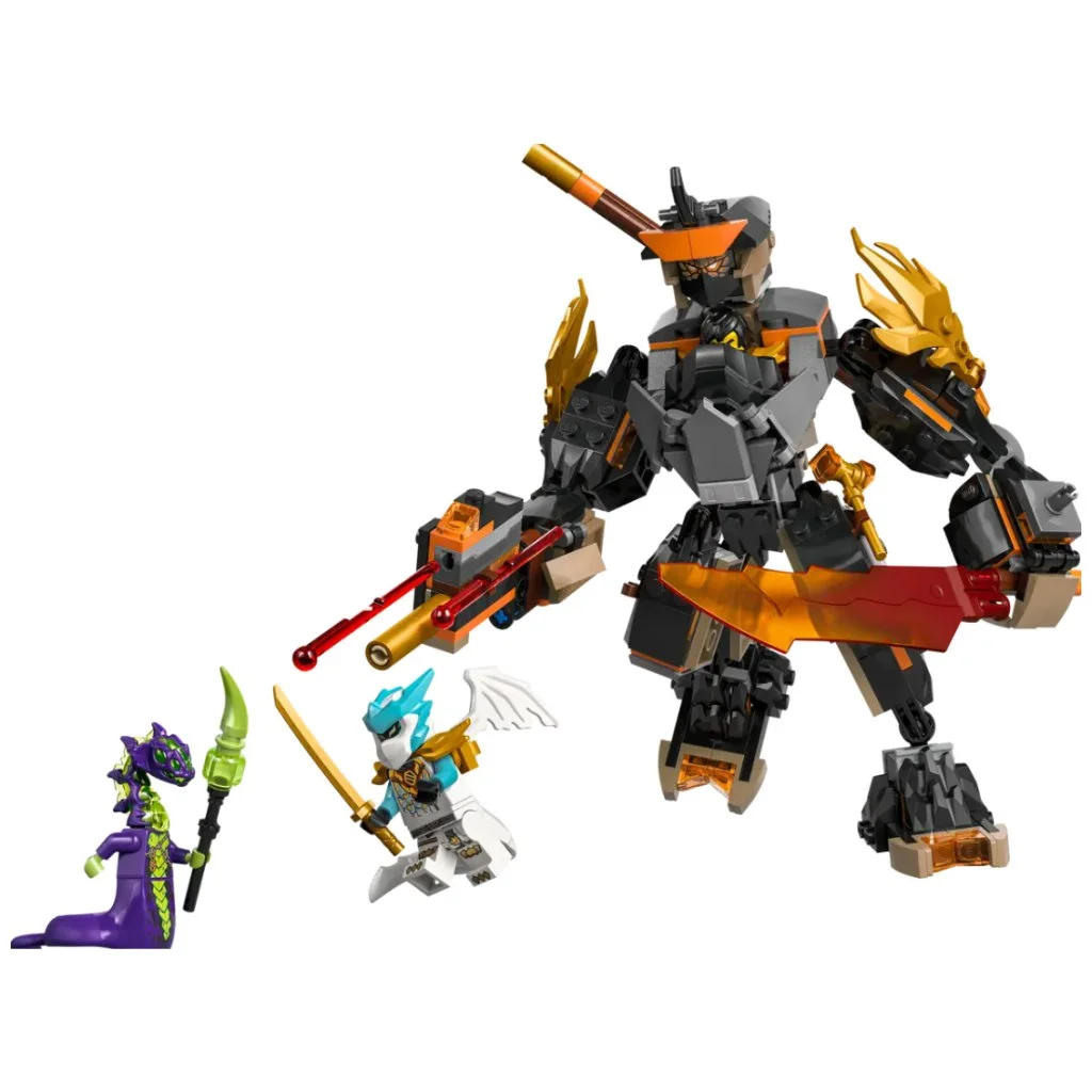 LEGO® Ninjago: Cole akciórobotja és Sárkány Zane (71854) kép 2