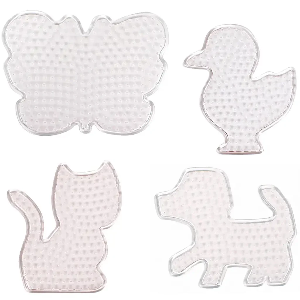 PlayBox: Állatos alaplap csomag 5mm-es MIDI vasalható gyöngyökhöz 4db-os szett kép 2