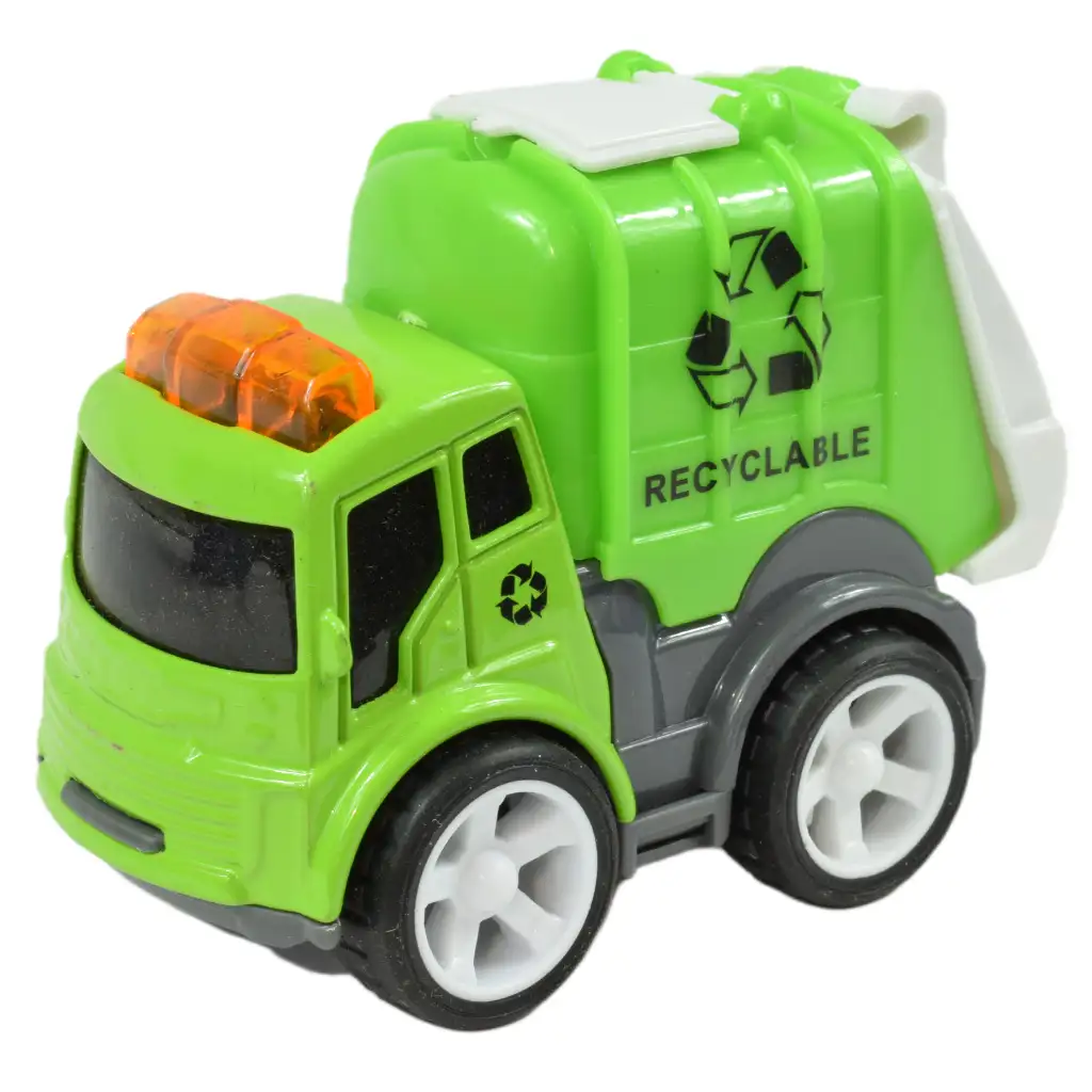 Speed Racer: Lendkerekes szemétszállító kamion többféle változatban 6cm 1db kép 7