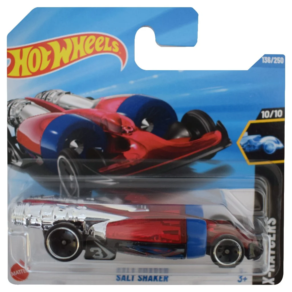 Hot Wheels: Salt Shaker piros kisautó 1/64 - Mattel