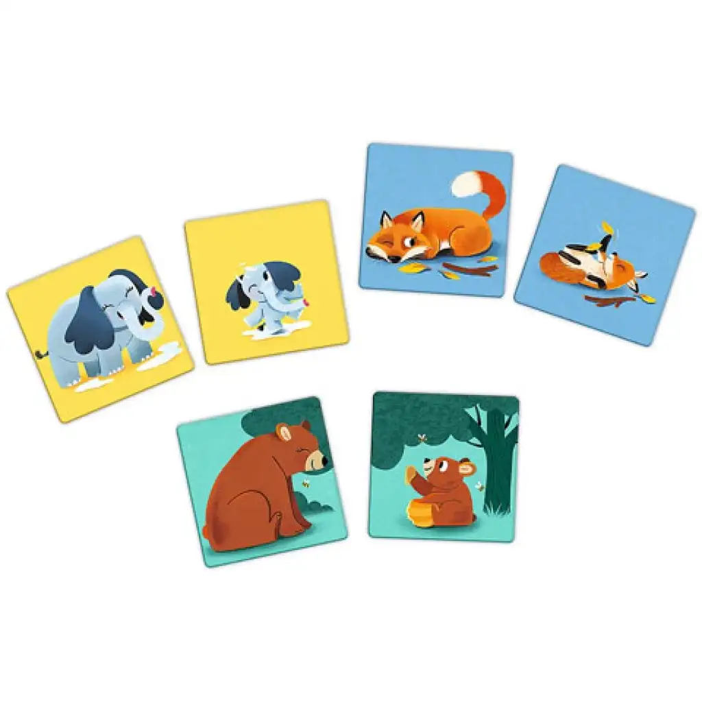 Állatok Maxi memória játék 24db-os - Trefl kép 2