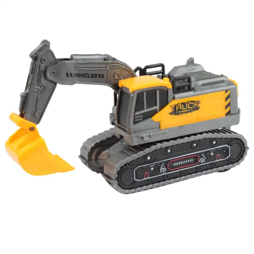 Simulation Vehicle: Munkagép szett sáros kerékkel többféle változatban, 3 db-os kiszerelésben kép 6