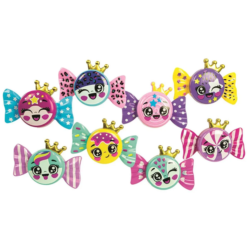 Crazy Chic: Szájfény cukorka alakú tégelyben többféle változatban 1db - Clementoni kép 2