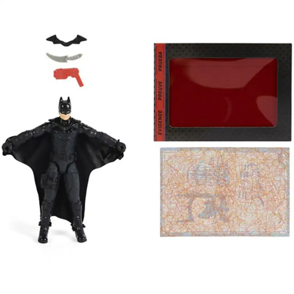 DC Comics: The Batman Wingsuit játékfigura kiegészítőkkel 10cm - Spin Master kép 2
