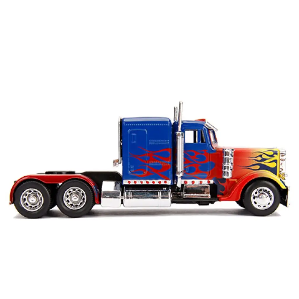 Transformers: Optimus Fővezér T1 fém autó 1/32 - Simba Toys kép 3