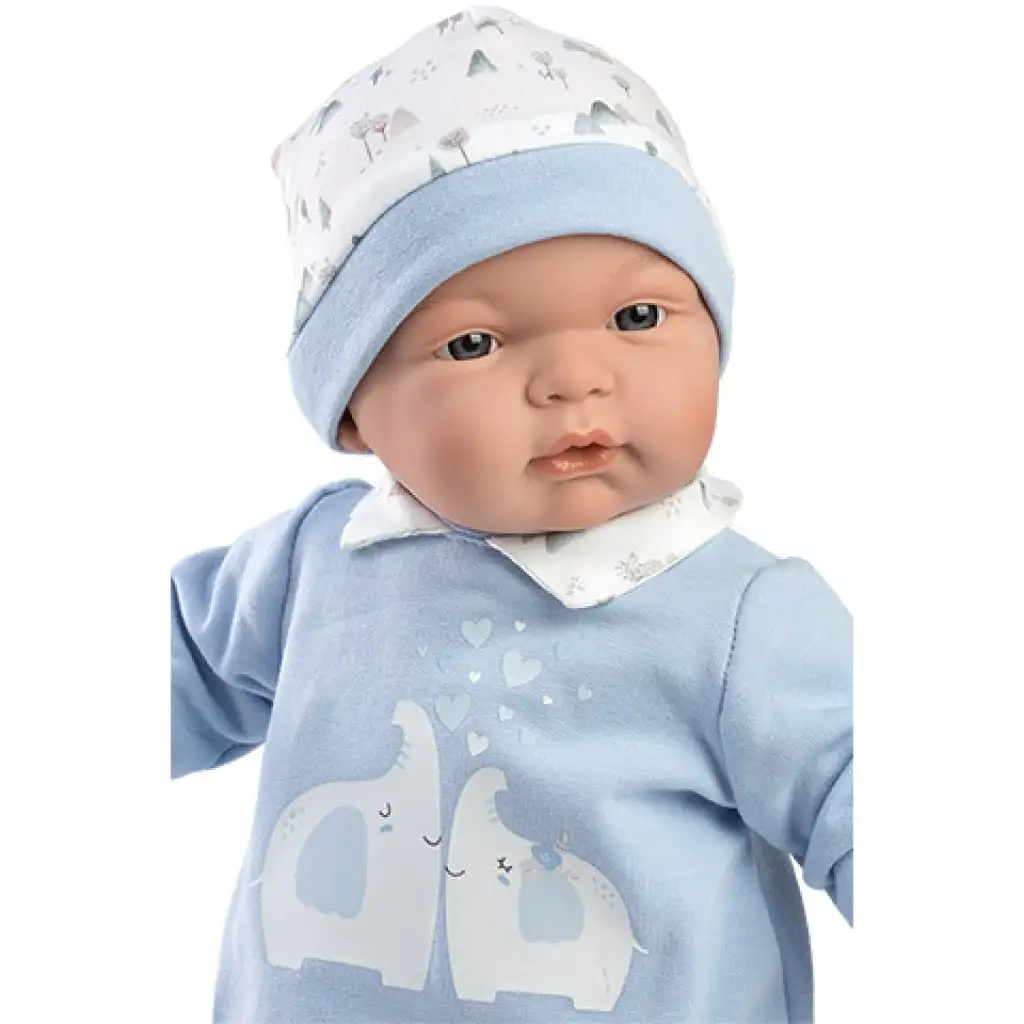 Llorens: Joel baba elefántos rugdalózóban 38cm kép 3