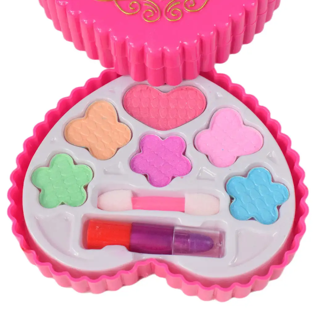 Cute Girl: Szív formájú kétszintes sminkpaletta kép 4