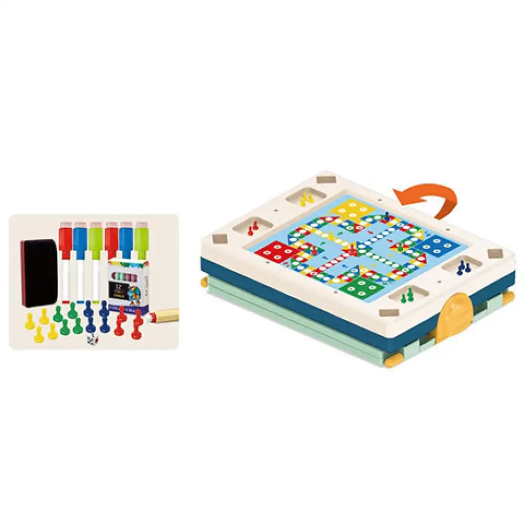 Zöld kétoldalú rajztábla szett 31db-os kép 3