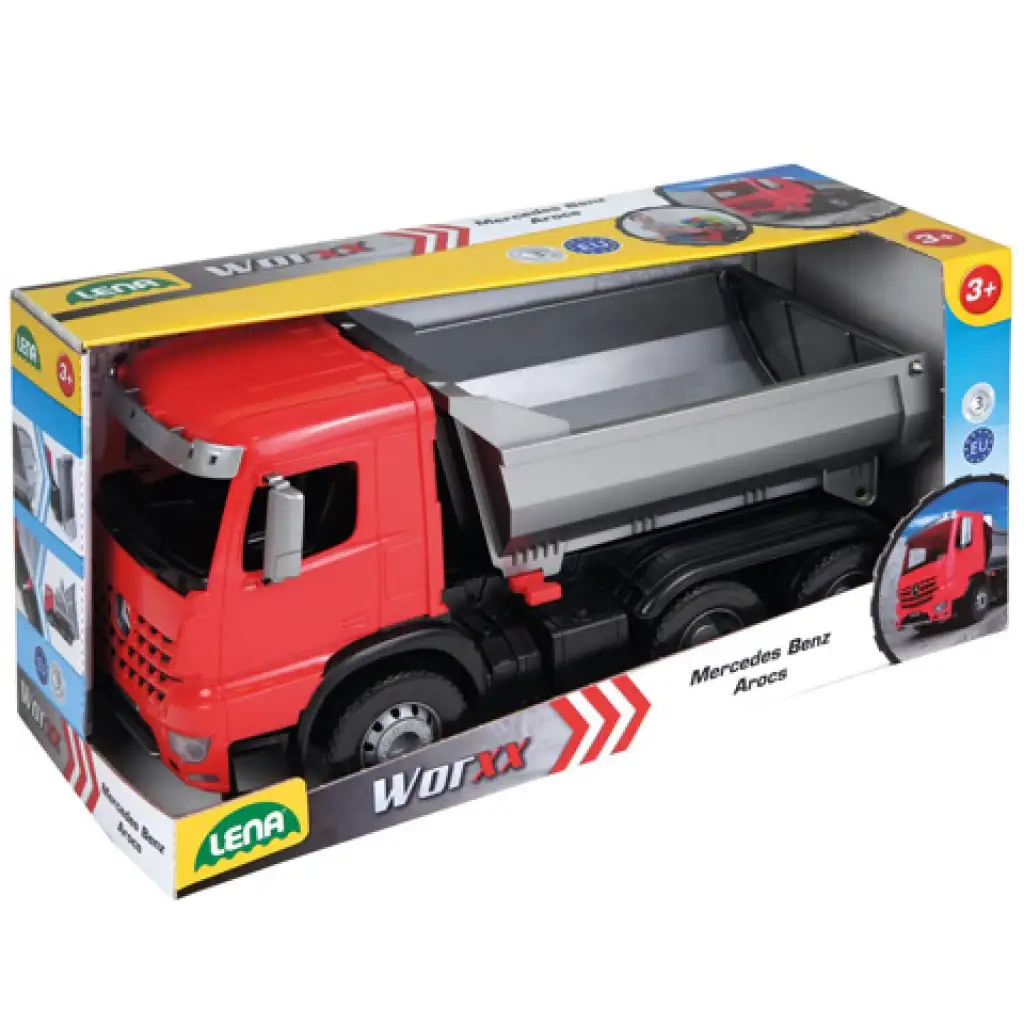 LENA: Worxx Mercedes-Benz Arocs dömper 45cm kép 2