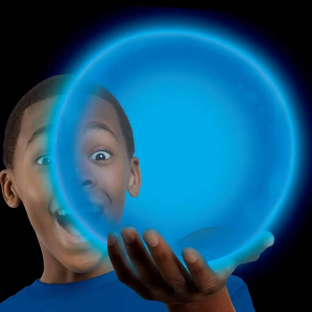 Tiny Wubble sötétben világító kék buboréklabda 30cm kép 2