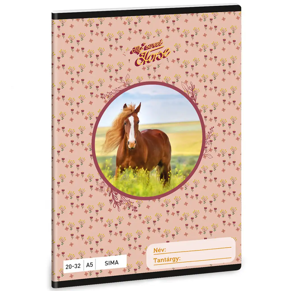 Ars Una: My sweet Horse lovas sima lapú füzet A/5