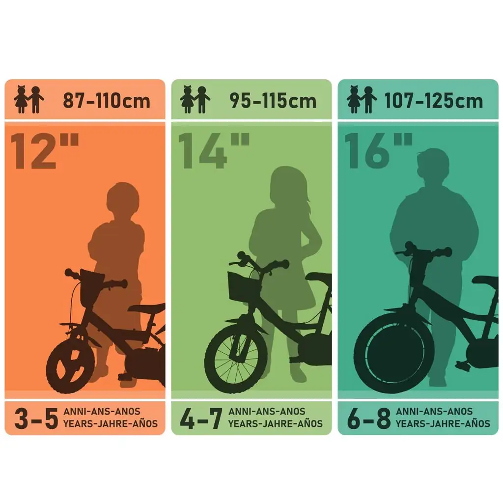 Flappy 12” gyerek bicikli kosárral és babaüléssel rózsaszín-fehér színben - Dino Bikes kerékpár kép 4