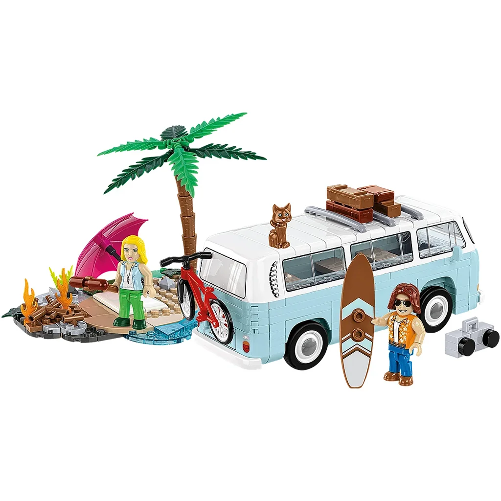 COBI: Volkswagen T2a Kombi építőjáték (24617) kép 3