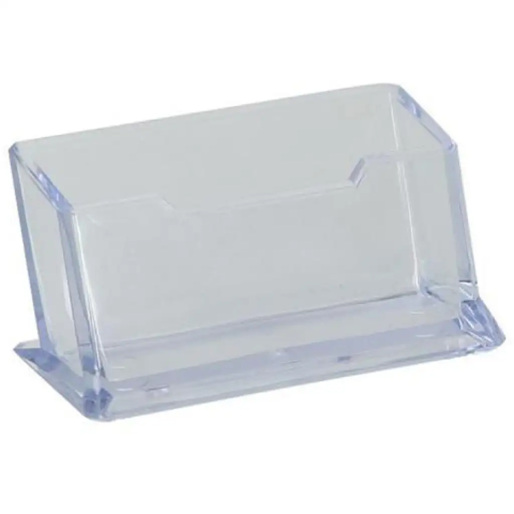 Spirit: Áttetsző asztali névjegykártya tartó BC70