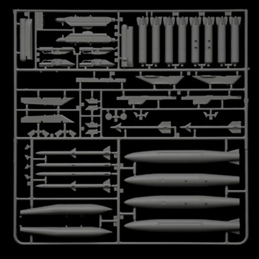 Italeri 1/48 F-16C Fighting Falcon vadászrepülőgép makett kép 9