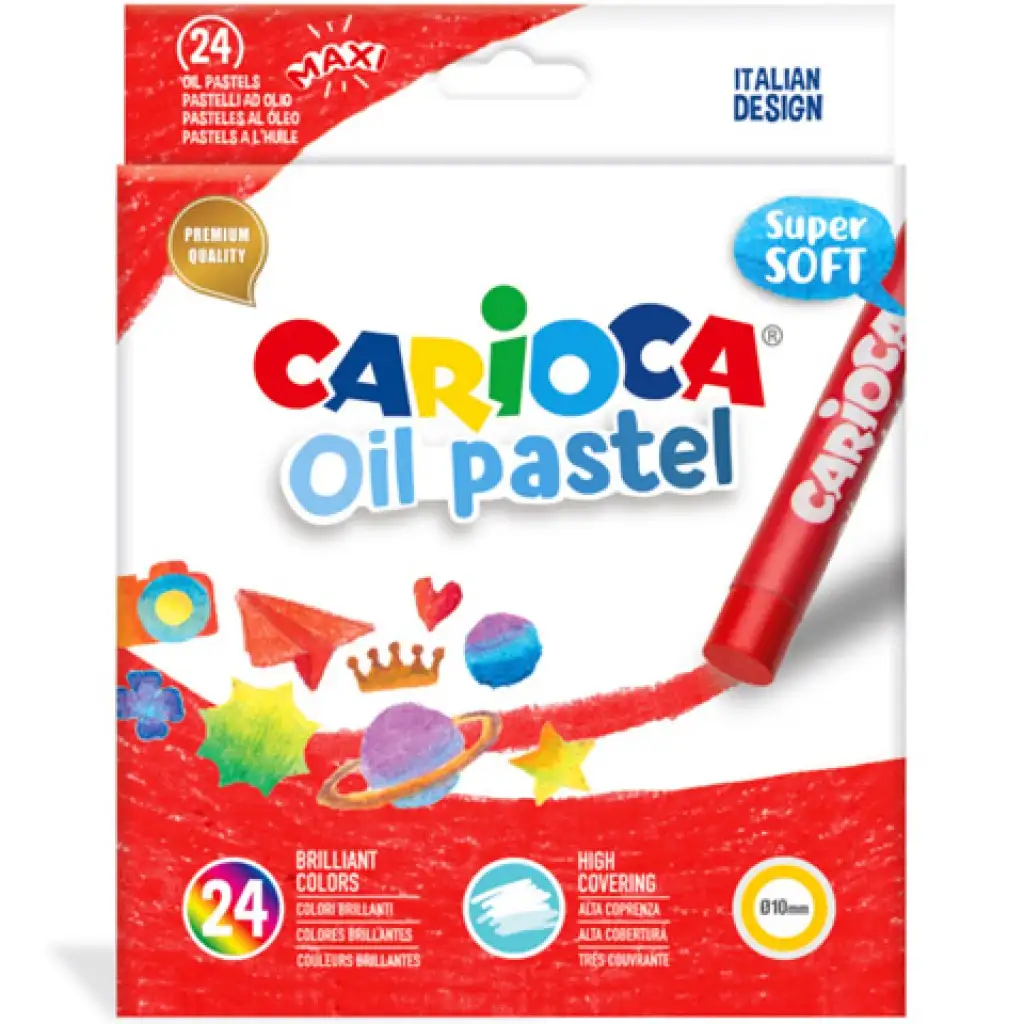 Carioca: Maxi Olajpasztell kréta szett 24db-os