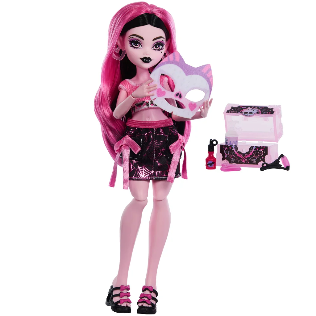 Monster High Rémségápolás Draculaura baba kiegészítőkkel - Mattel kép 2