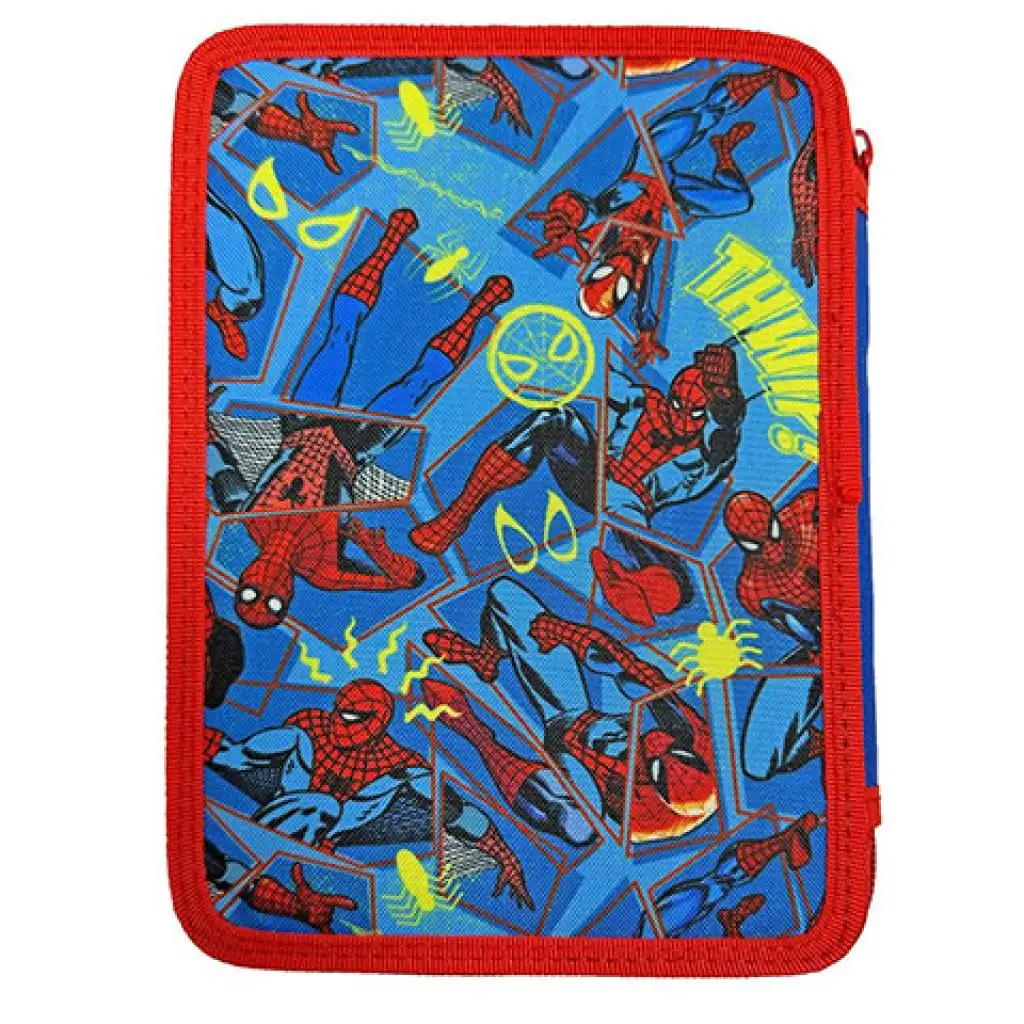 Must: Pókember Beyond Amazing 2 rekeszes töltött tolltartó kép 2