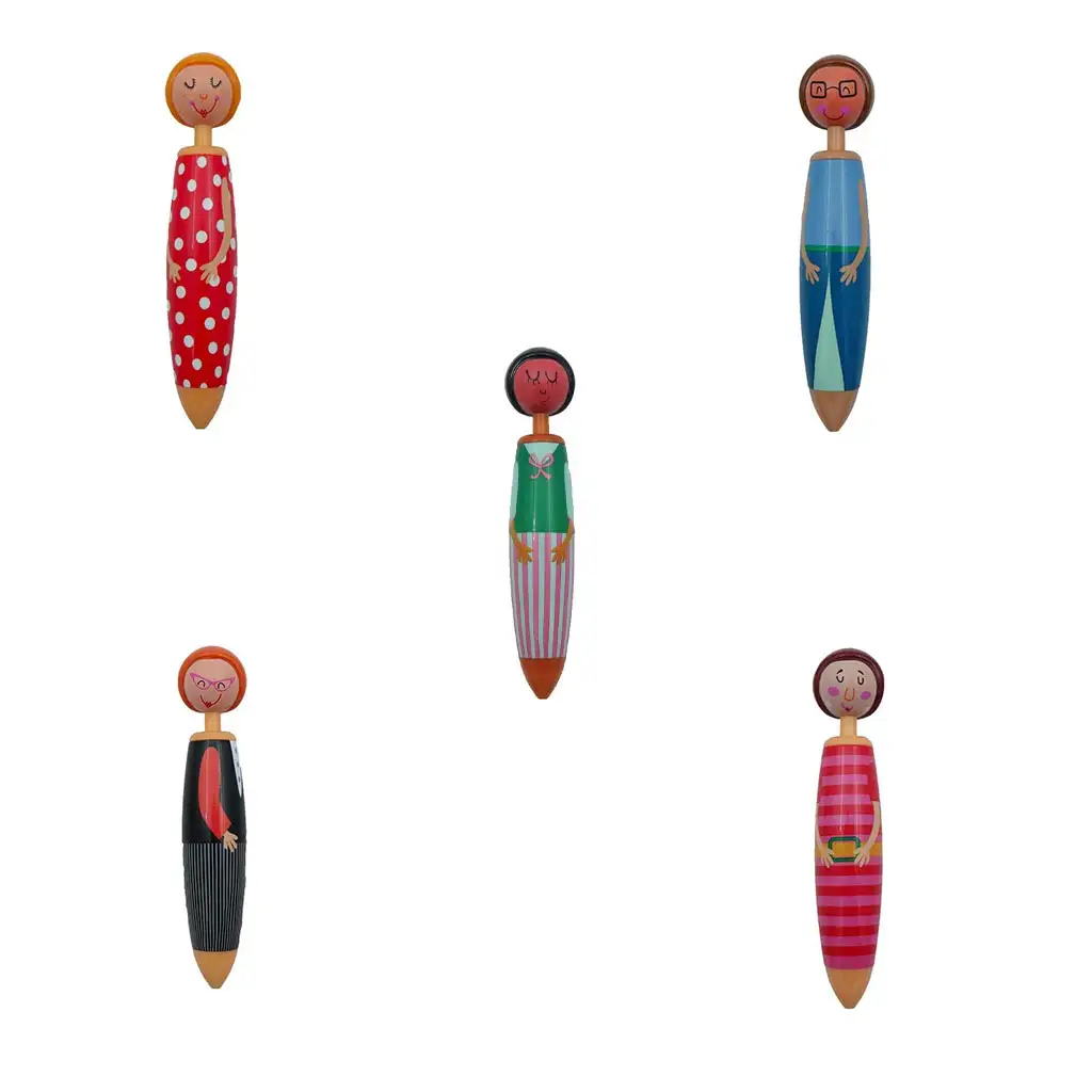 The Littlies: Lányos kialakítású tollak többféle változatban 1db kép 2