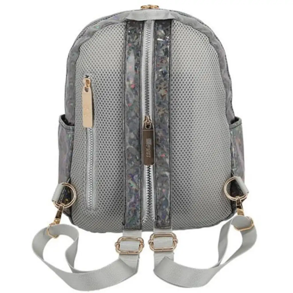 Spirit: Lizzy 01 sötétszürke lekerekített iskolatáska, hátizsák kép 3