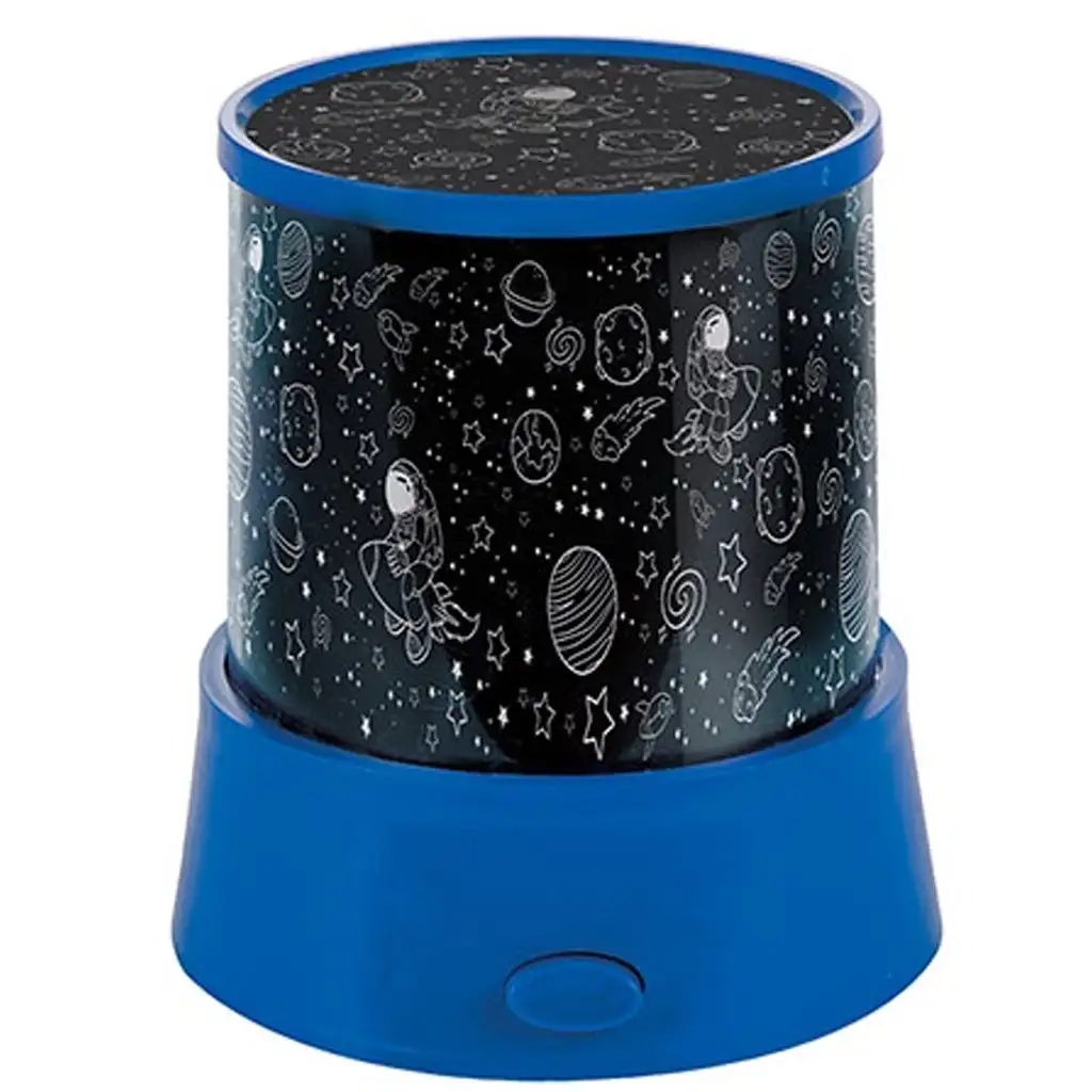Glow N Fun projektoros lámpa világűr mintával kép 2