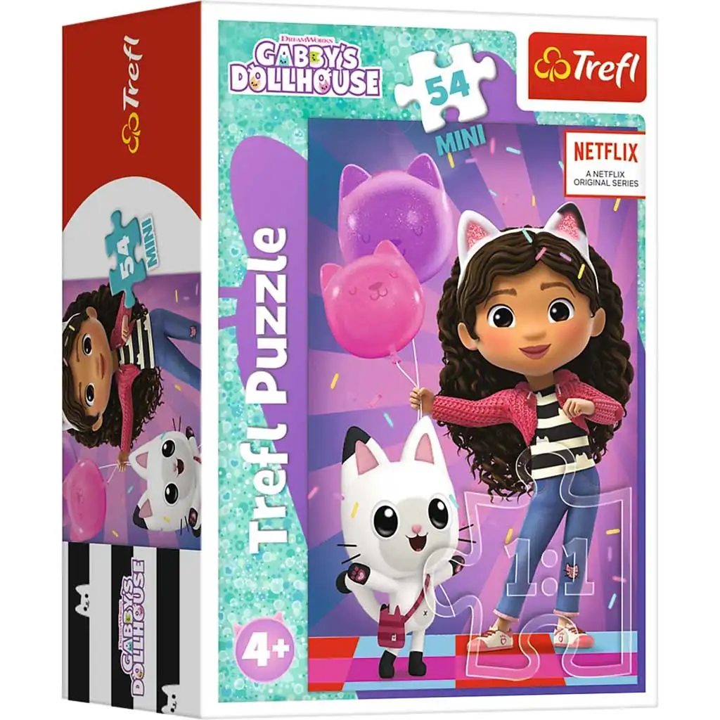 Netflix: Gabi Babaháza 54db-os minipuzzle többféle változatban 1db kép 2
