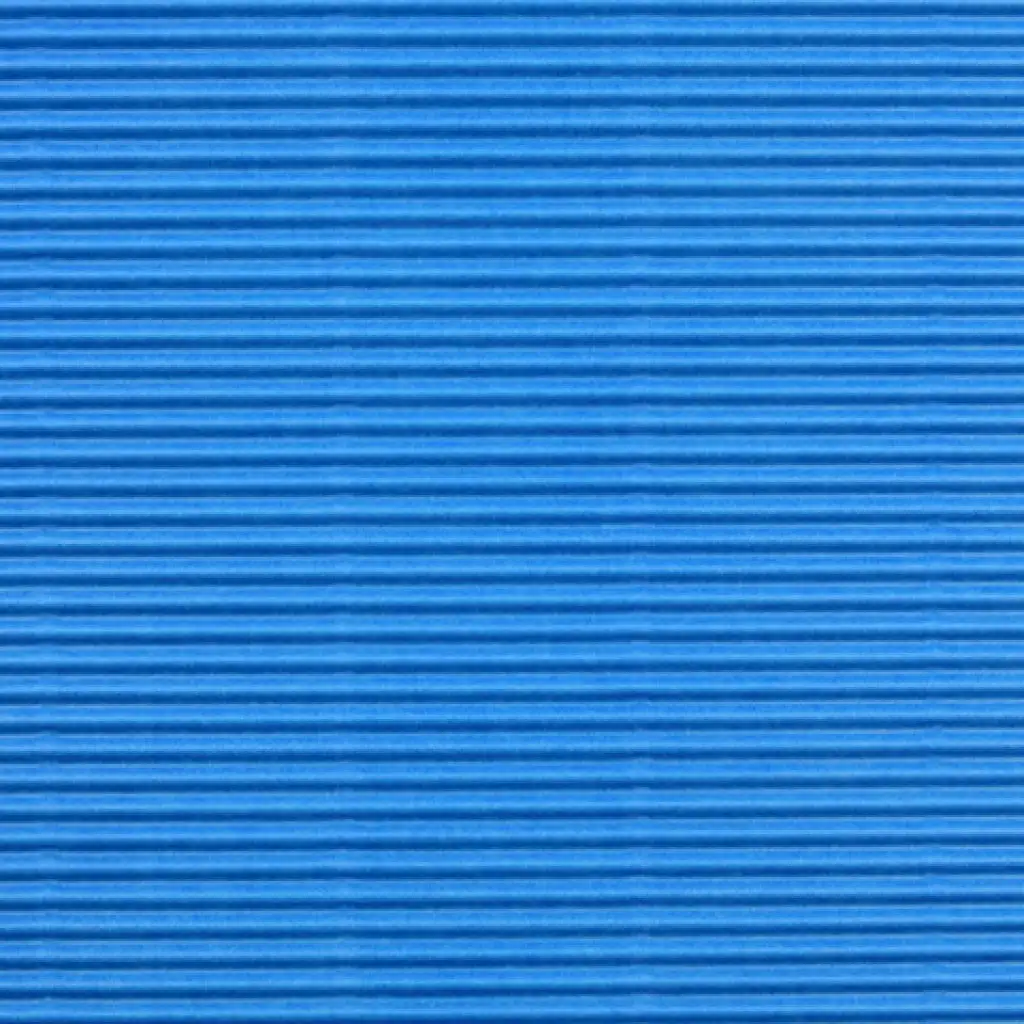 Világoskék 3D dekor hullámkarton B2 50x70cm 1db