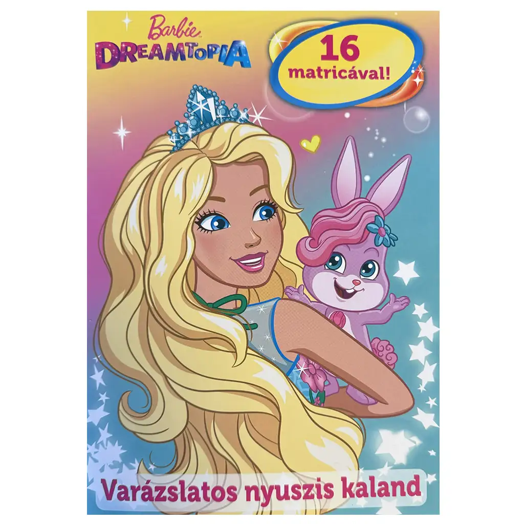 Barbie: Varázslatos nyuszis kaland foglalkoztató könyv matricákkal