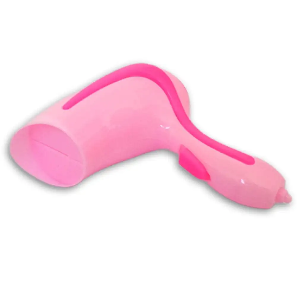 Rózsaszín 10 részes szépségszett ollóval, hajszárítóval és kiegészítőkkel kép 4