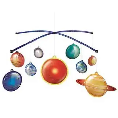 Foszforeszkáló mobil naprendszer készítő tudományos játék kép 3