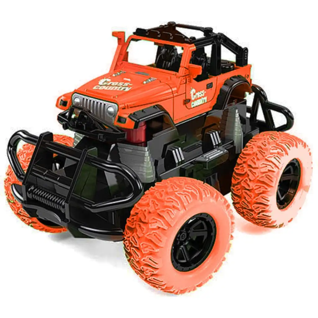 RC Monster Turck narancssárga távirányítós járgány 1/28 kép 2