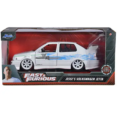 Halálos iramban: Jesse's Volkswagen Jetta fém autómodell 1/24 - Simba Toys