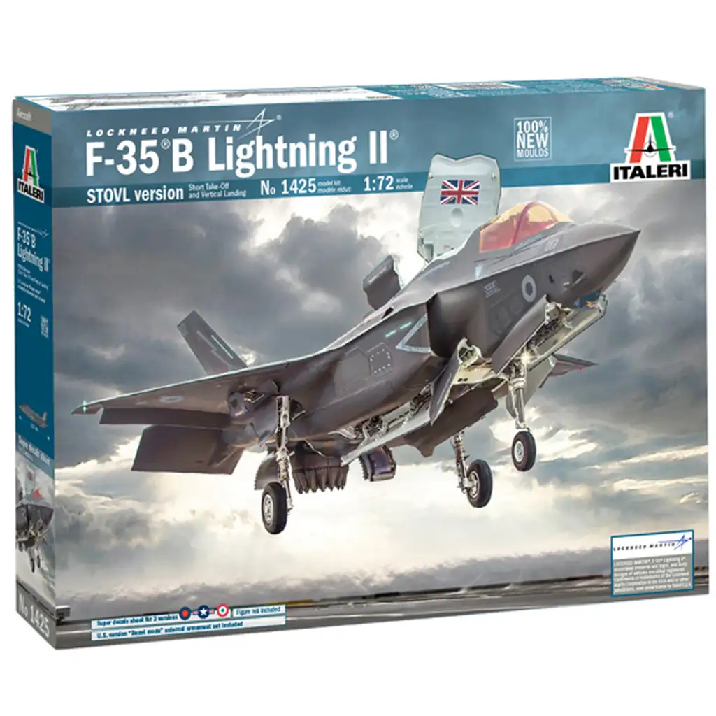 Italeri 1/72 F-35B Lightning II vadászrepülőgép makett