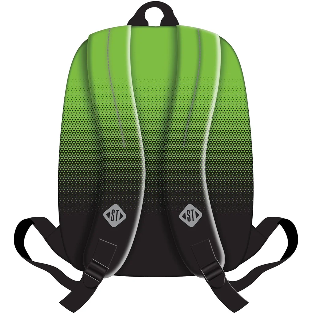 St.Right Green Gradien iskolatáska, hátizsák BP33 40x31x17 cm kép 2