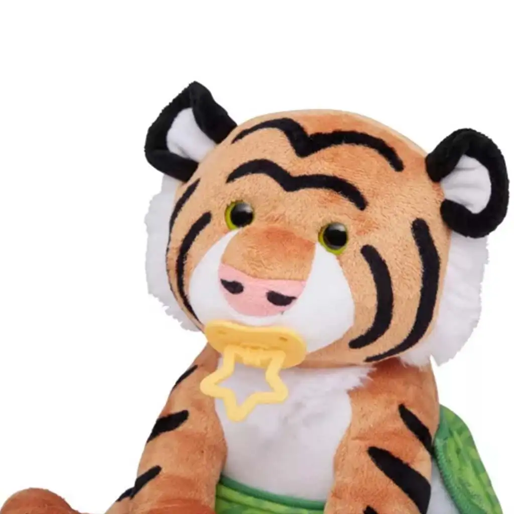 Plüss bébi tigris kigeészítőkkel 28cm - Melissa & Doug kép 2