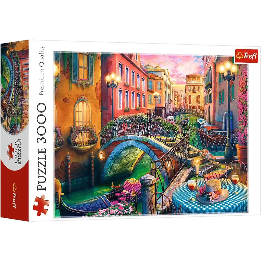 Velence esti idill 3000db-os puzzle - Trefl