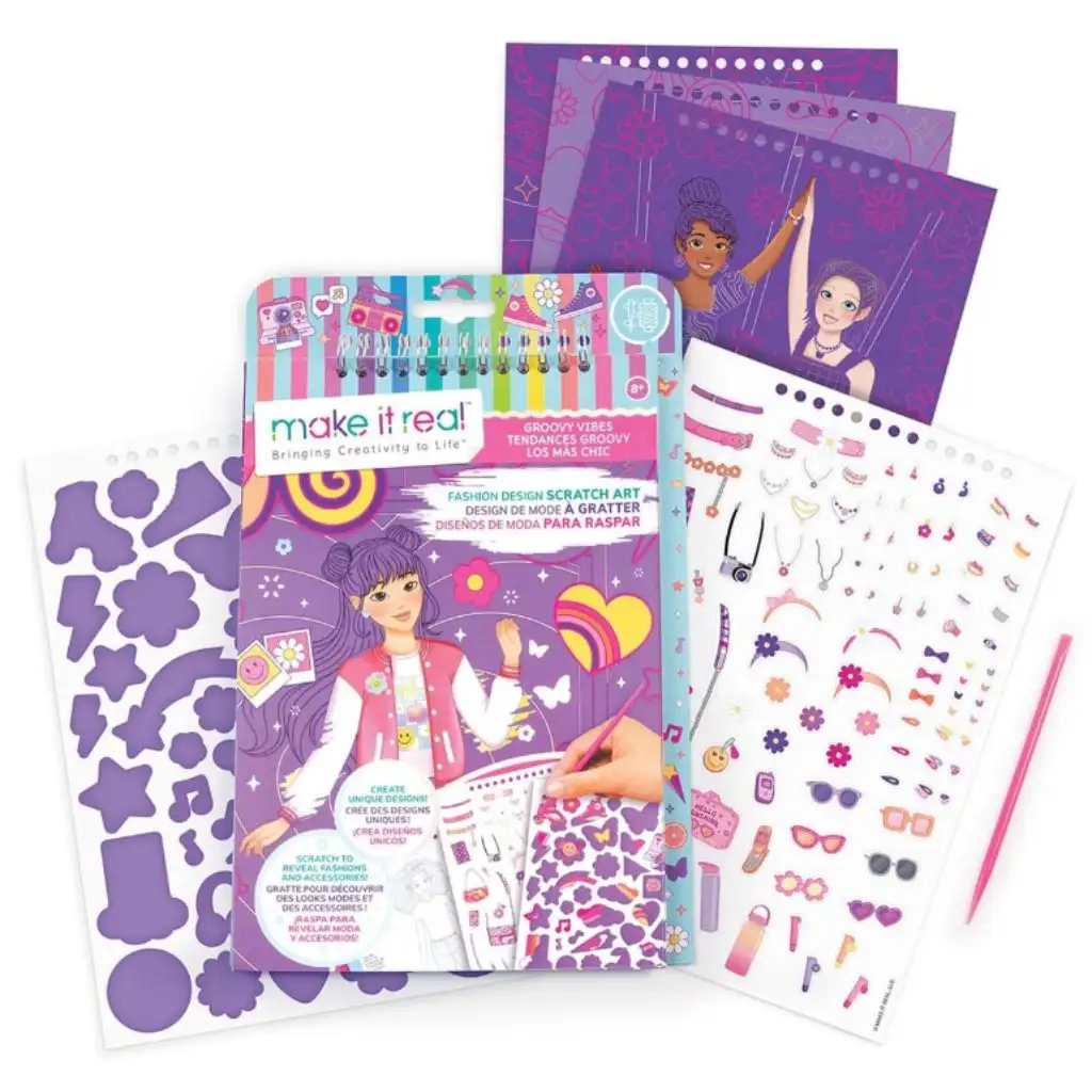 Make It Real: Divattervező vázlatfüzet - karcoló groove hangulat kép 3