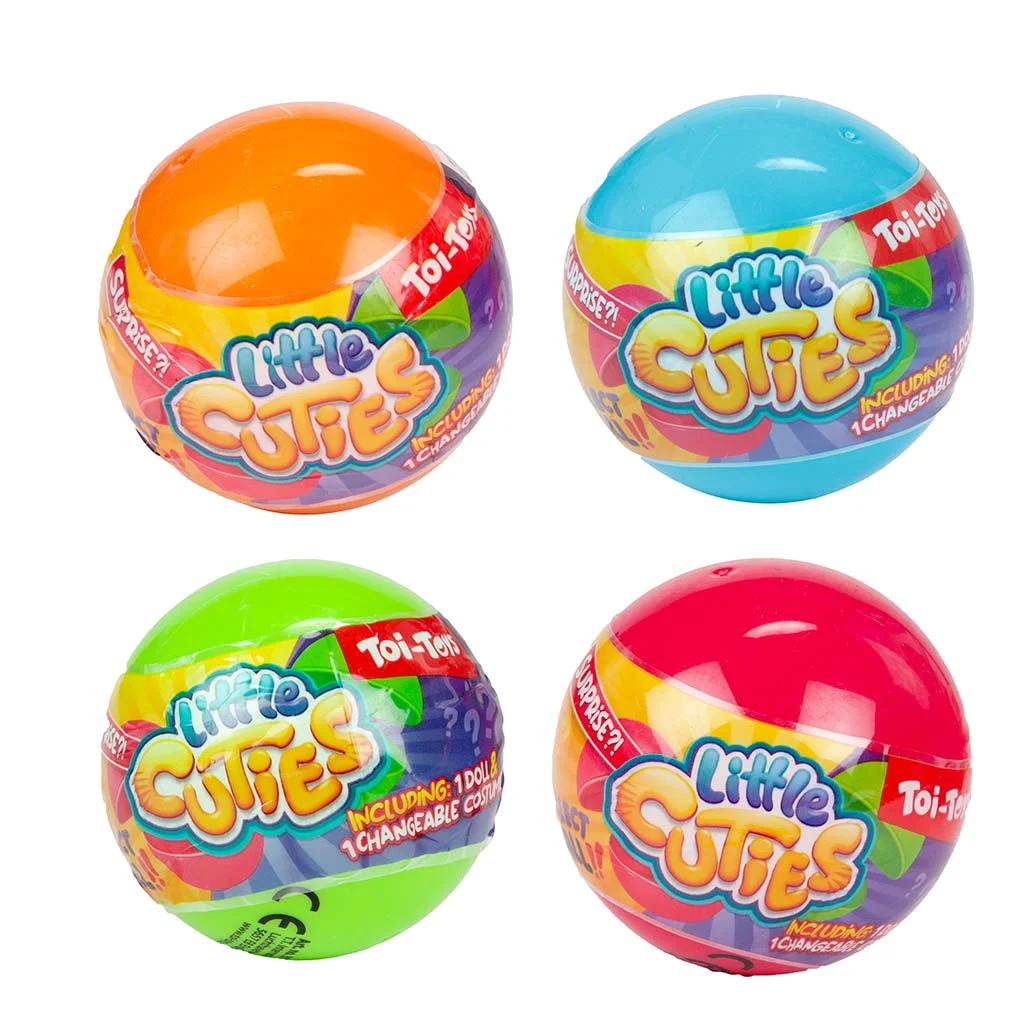 Little Cuties Meglepetés cuki állatok labda alakú tárolóban kép 2