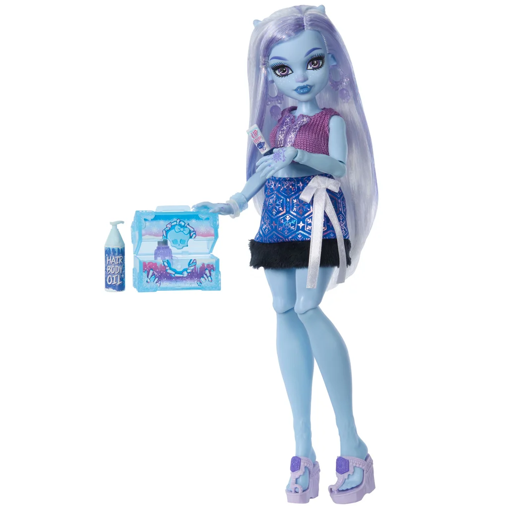 Monster High Rémségápolás Abbey Bominable baba kiegészítőkkel - Mattel kép 2