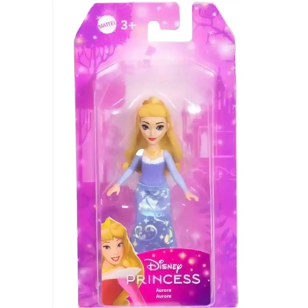 Disney Hercegnők: Mini Csipkerózsika hercegnő baba - Mattel