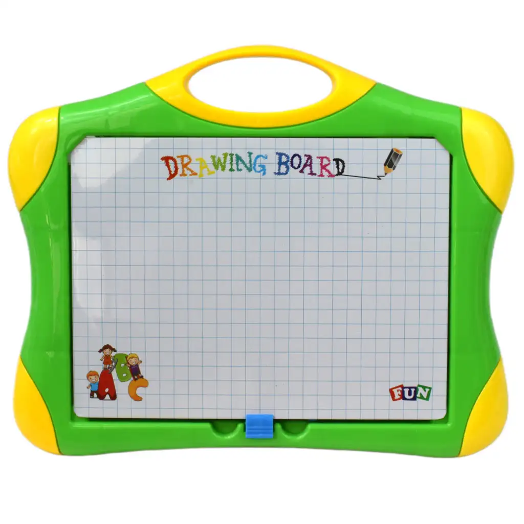 Drawing Board: Multifunkciós mágneses rajztábla filccel és betűkkel 30x24cm kép 3