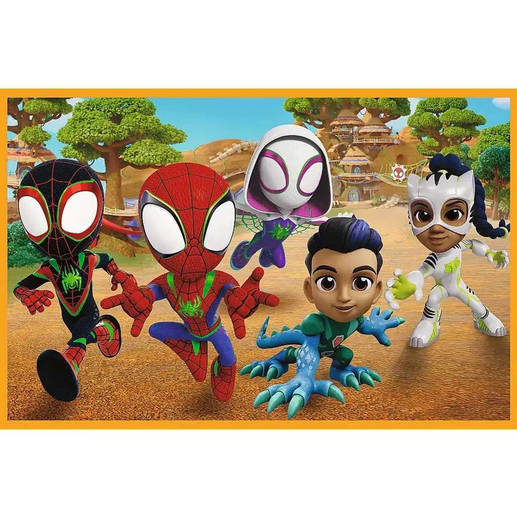 Spidey és a dinók 2x24db-os puzzle - Trefl kép 3