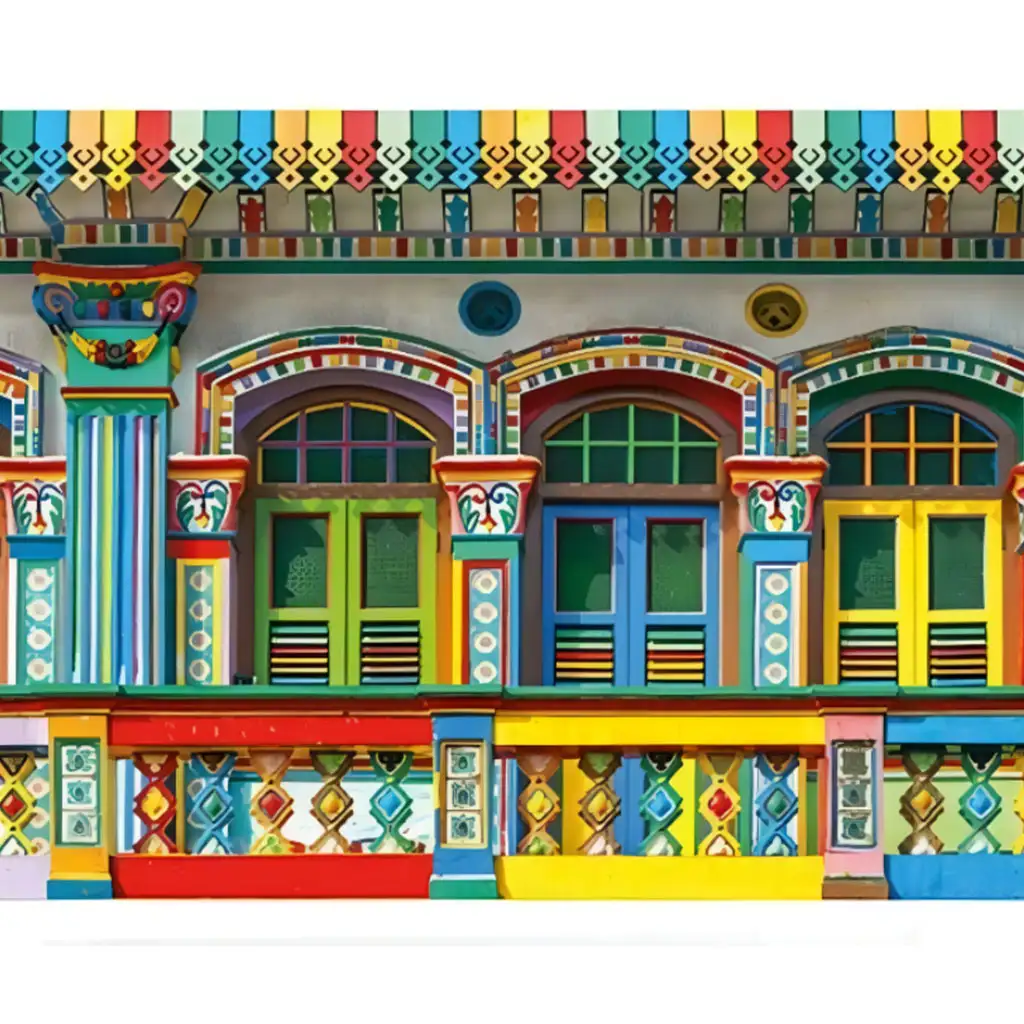 Gyémántszemes kirakó: Dél-Amerika színei gyémántfestő szett 30x40cm