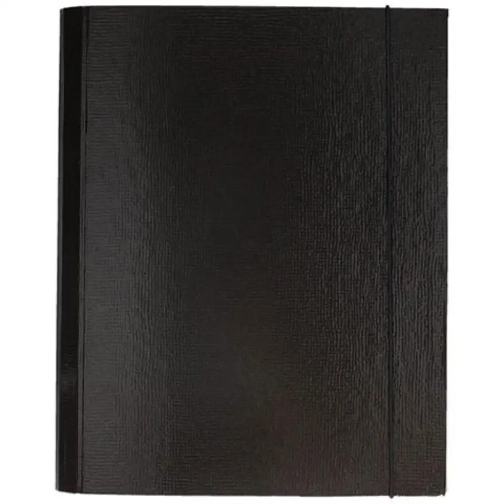 Spirit: Fekete gumis karton mappa a4-es 30mm-es vastagsággal