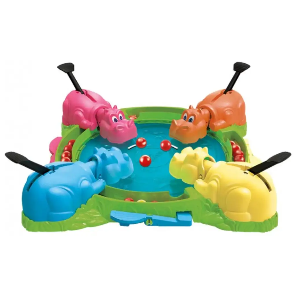 Hungry Hungry Hippos - Éhes vízilovak társasjáték - Hasbro kép 2