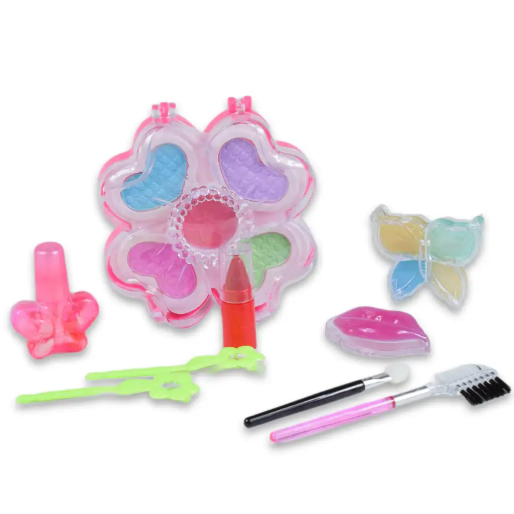 Sparkle Beauty Girl: Sminkszett szájfényekkel és sminkpalettával kép 2