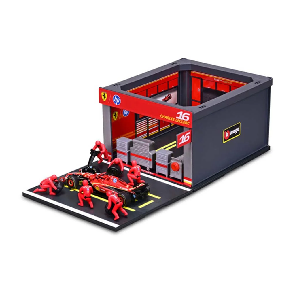 Bburago: F1 versenyautó 1/43 - Ferrari SF-24 boxutca kép 3