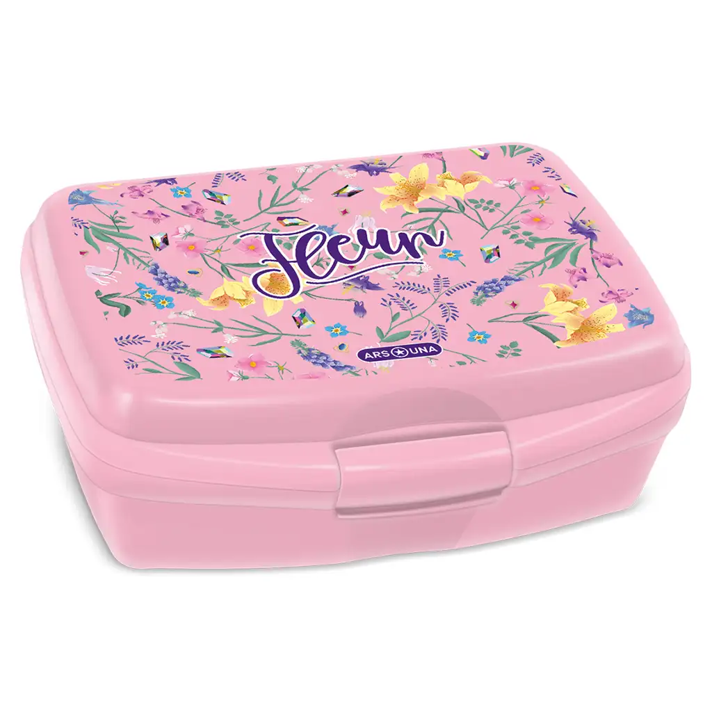 Ars Una: Fleur virágos uzsonnás doboz