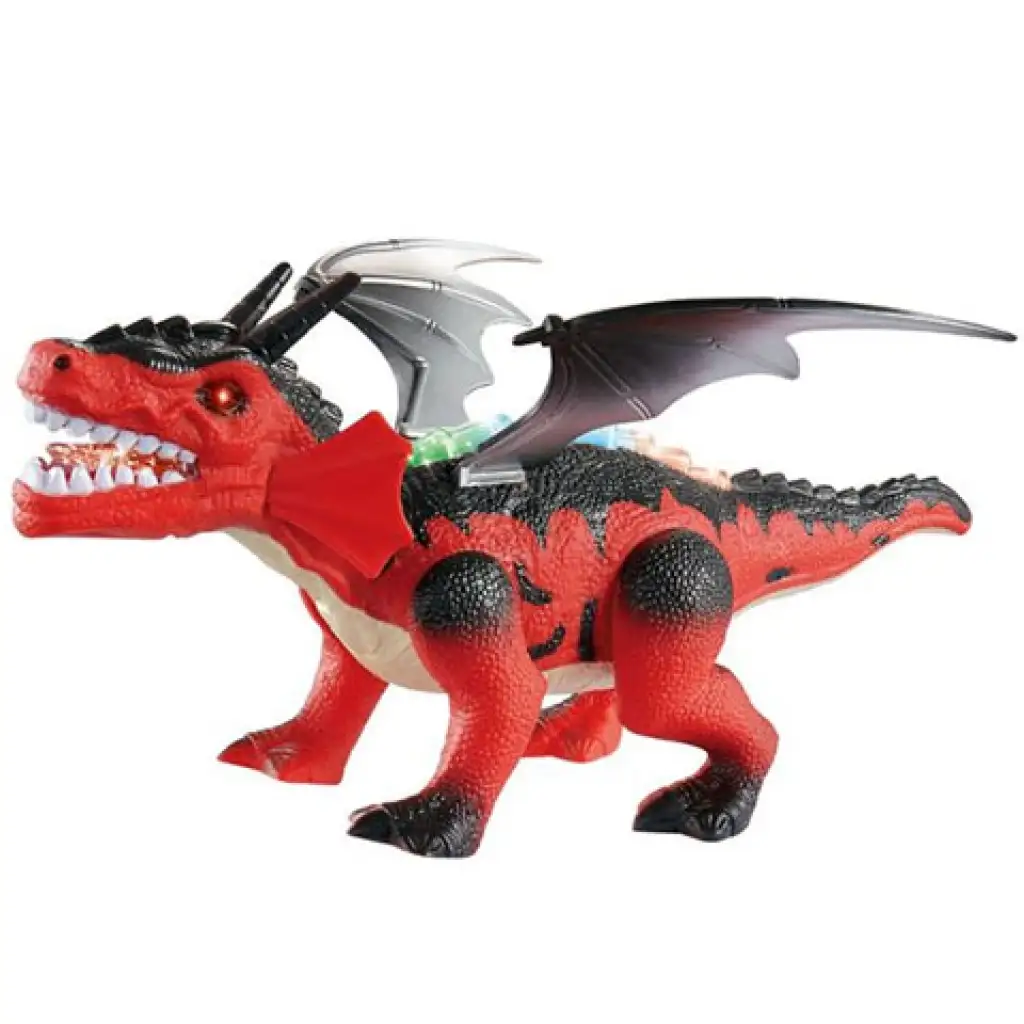 Sétáló sárkány fénnyel és hanggal kétféle változatban kép 2