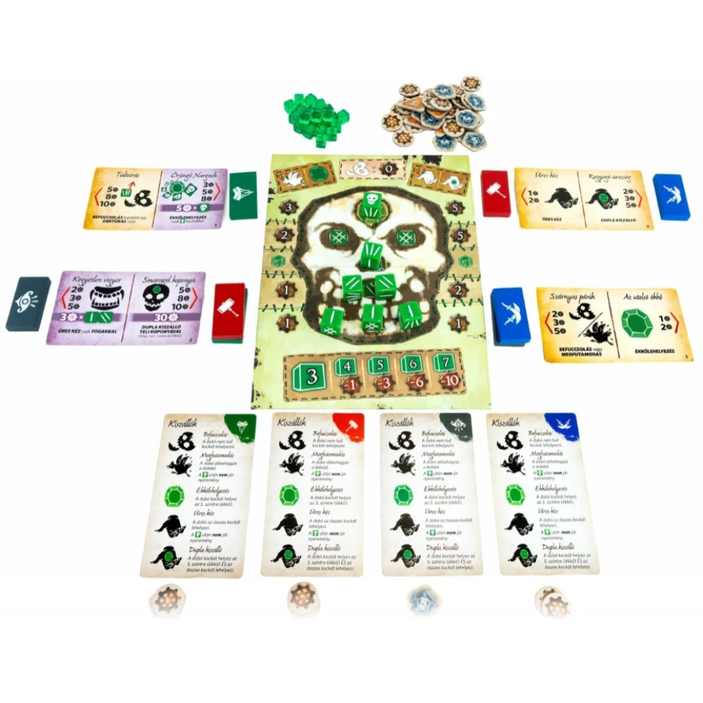 Smaragd koponyák társasjáték kép 3